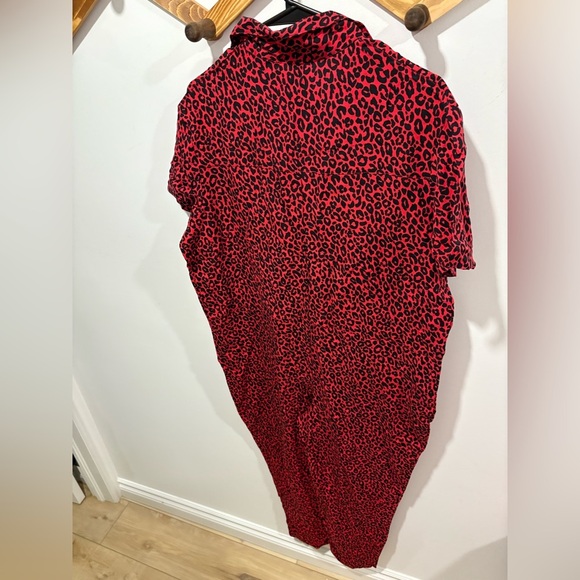 Smash + Tess Roxy Roaring Red Romper - Picture 8 of 9